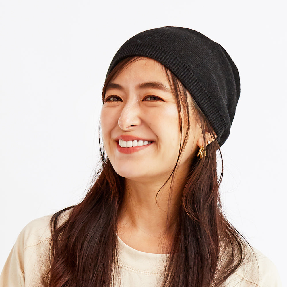 ナイトキャップ風ニット