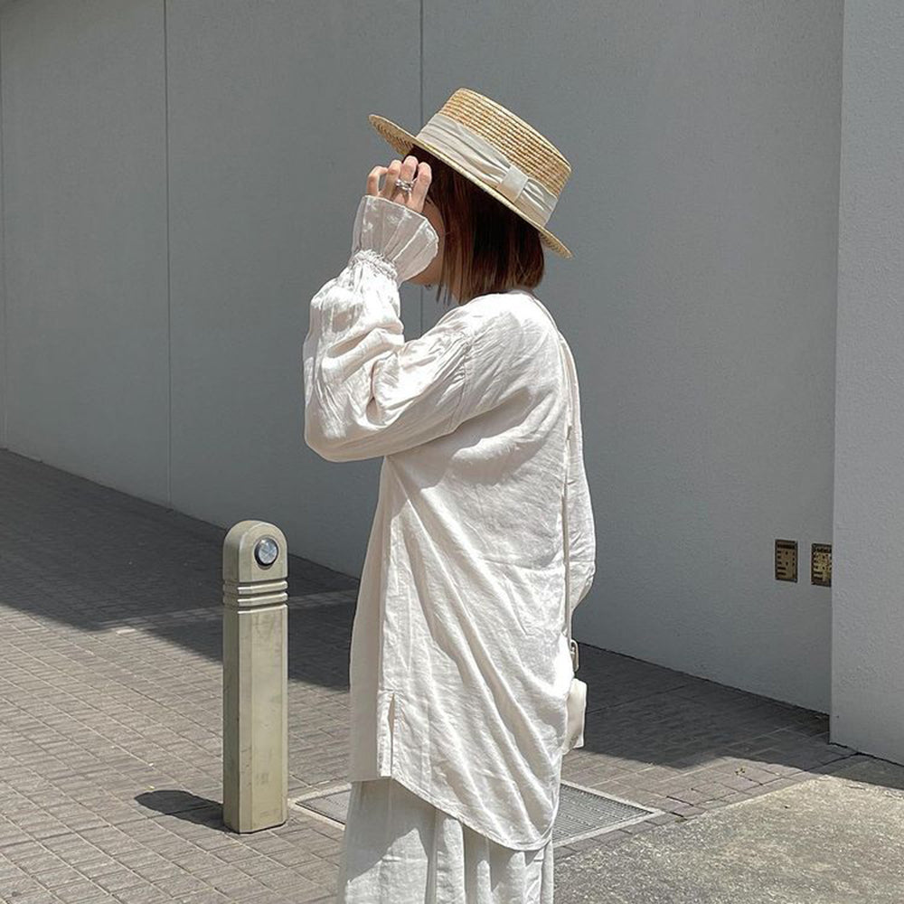 麦ブレードカンカン帽