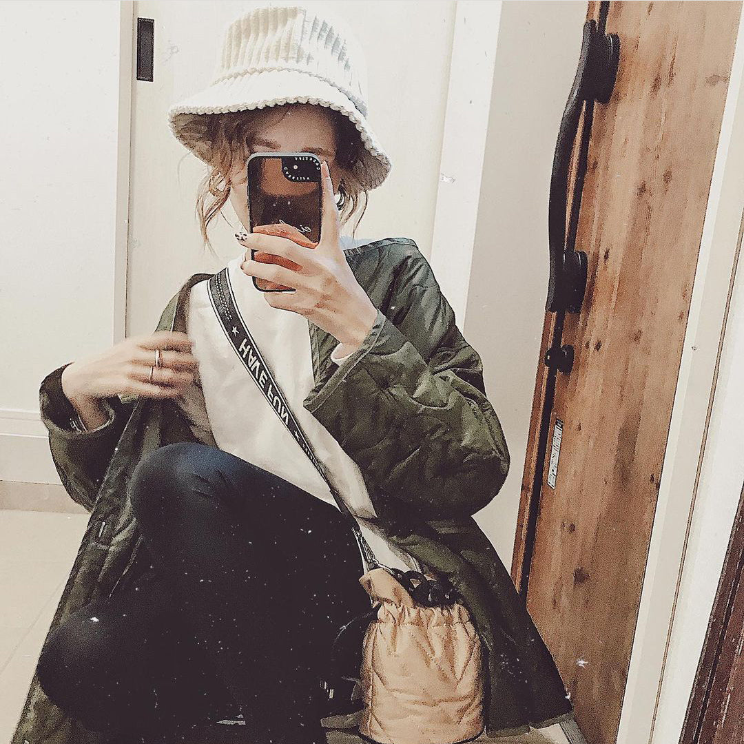 太コーデュロイバケットハット