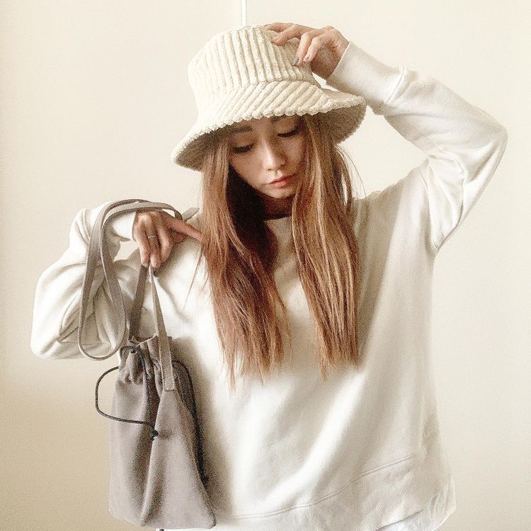 太コーデュロイバケットハット