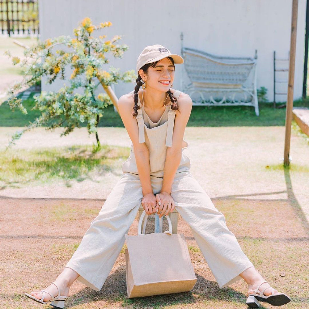 フロントタグツイルキャップ