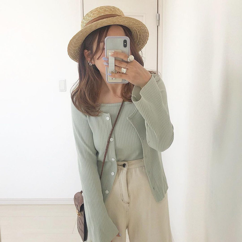 麦ブレードカンカン帽