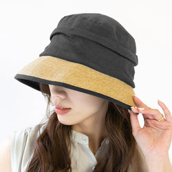 ツバ裏遮光ペーパーかけ合わせクロッシェ