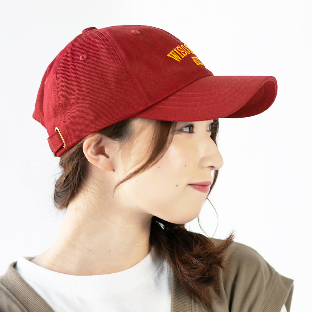 ツイルカレッジ刺繍キャップ